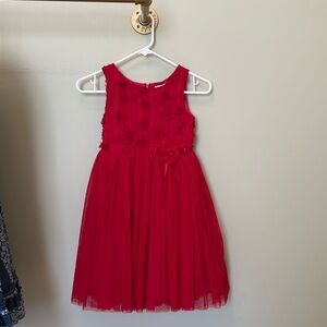 The children’s place red holiday dress